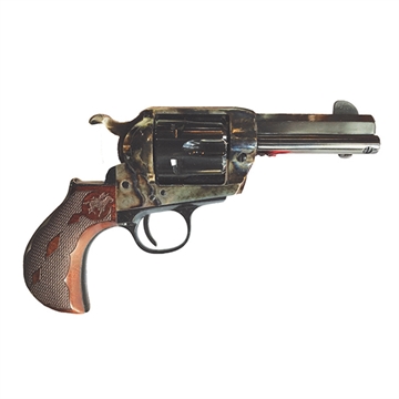 Picture of Cimarron El Malo 2 45 Long Colt 3.50" 6 Shot Color Case Hardened Octagon Barrel, Color Case Hardened Frame, Smooth Walnut Grip PP346MALO2
