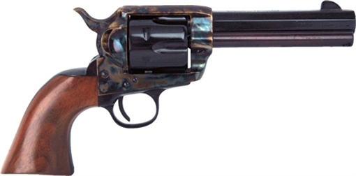 Picture of Cimarron El Malo Pre-War 1896-1940 38 Special 6 Shot 4.75" Blued Octagon Steel Barrel, Blued Cylinder, Color Case Hardened Steel Frame, Walnut Grip, Exposed Hammer PP400MALO