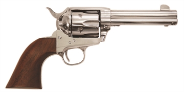 Picture of CIMARRON FIREARMS FRONTIER 45LC PW FS 4.75" STAINLESS WALNUT PP4500
