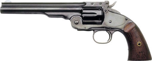Picture of CIMARRON FIREARMS NO.3 SCHOFIELD 44-40 7" FS BLUED WALNUT CA852
