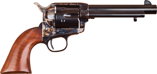 Picture of CIMARRON P-MODEL 38SPL/357MAG OM FS 5.5" CC/BLUED WALNUT MP503