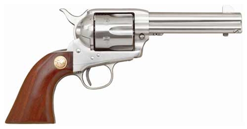 Picture of CIMARRON P-MODEL 38SPL/357MAG PW 4.75" FS STAINLESS WALNUT MP4503