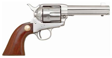 Picture of CIMARRON P-MODEL 38SPL/357MAG PW 4.75" FS STAINLESS WALNUT MP4503