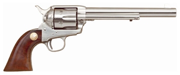 Picture of CIMARRON P-MODEL 38SPL/357MAG PW 7.5" FS STAINLESS WALNUT MP4505