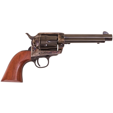 Picture of Cimarron Frontier Pre-War 1896-1940 38 Special/357 Mag 6 Shot, 5.50" Blued Steel Barrel, Blued Cylinder, Color Case Hardened Steel Frame, Walnut Grip, Exposed Hammer PP401