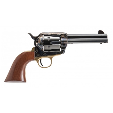 Picture of Cimarron Pistolero 38 Special 6 Shot 4.75" Blued Steel Barrel, Blued Cylinder, Color Case Hardened Steel Frame, Walnut Grip, Exposed Hammer PPP357