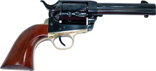 Picture of Cimarron Pistolero 22 LR 10rd Shot 4.75" Blued Steel Barrel Blued Cylinder Blued Steel Frame Walnut Grip Exposed Hammer PPP22LR