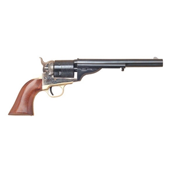 Picture of Cimarron 1872 Open Top Navy 38 Long Colt 38 Special 6 Shot 7.50" Blued Steel Barrel, Blued Cylinder, Color Case Hardened Steel Frame, Walnut Grip, Exposed Hammer CA914