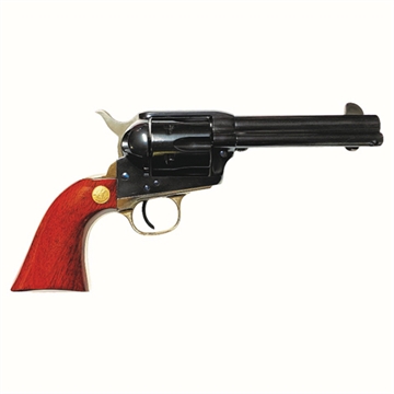 Picture of Cimarron Pistoleer 45 Colt (Long Colt) 6 Shot 4.75" Blued Stainless Steel Barrel, Blued Cylinder, Blued Steel Frame, Walnut Grip, Exposed Hammer MP410B1401