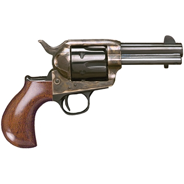 Picture of Cimarron Model P Thunder 45 Colt (Long Colt) 6 Shot 3.50" Blued Stainless Steel Barrel, Blued Cylinder, Color Case Hardened Steel Frame, Birdshead Walnut Grip, Exposed Hammer CA346