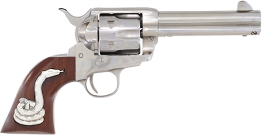 Picture of CIMARRON MAN W/NO NAME 357 MAG FRONTIER 4.75" SILVER SNAKE PP400WSSI01