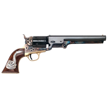 Picture of Cimarron Man With No Name Conversion Hollywood Series 38 Long Colt 6rd 7.50" Blued Steel Barrel & Cylinder Color Case Hardened Steel Frame with Walnut Grip with Integrated Snake CA9081SS101