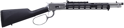 Picture of Citadel Levtac-92 Full Size 357 Mag 8+1 16.50" Stainless Threaded Barrel, Picatinny Rail Stainless Steel Receiver, M-LOK Forend Black Synthetic Stock, Right Hand CIT357LVRSS