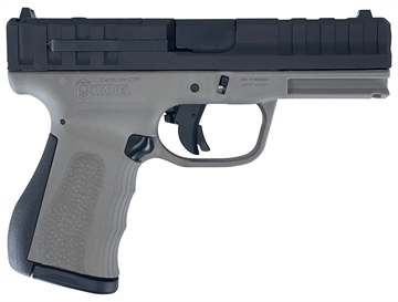 Picture of Citadel Centurion CP9 Compact Frame 9mm Luger 14+1, 4" Black Steel Barrel, Optic Ready/Serrated Steel Slide, Gray Polymer Frame & Grip CITCP9GRY