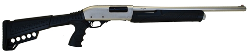Picture of Citadel CDP Force Tactical Pump 12 Gauge 3+1 3" 20" Silver Marinecote Barrel, Steel Receiver w/Silver Marinecote Finish, Synthetic Pistol Grip Stock FRPAX1220NKL
