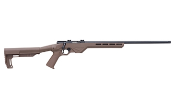 Picture of Citadel TRAKR, Bolt Action Rifle, 17 HMR, 21" Threaded Barrel, Matte Finish, Flat Dark Earth, Synthetic Furniture, 2 Piece Picatinny Base, 5 Rounds, 1 Magazine CIT17HMRBLTFDE