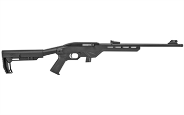 Picture of Citadel TRAKR, Semi-Automatic Rifle, 22 LR, 18" Threaded Barrel, Matte Finish, Black, Synthetic Stock, Fiber Optic Front and Adjustable Rear Sights, 1 Magazine, 10 Rounds CIT22LRB