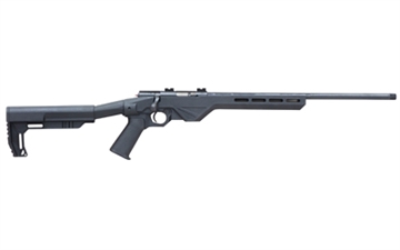 Picture of Citadel TRAKR, Bolt Action Rifle, 22 WMR, 21" Threaded Barrel, Matte Finish, Black, Synthetic Furniture, 2 Piece Picatinny Base, 1 Magazine, 5 Rounds CIT22WMBLT
