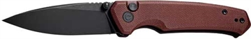 Picture of CIVIVI KNIFE ALTUS 2.97" BURGUNDY G10/BLK STNWSH BLADE C200762