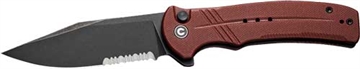 Picture of CIVIVI KNIFE COGENT 3.47" BURGUNDY G10/BLACK STONEWASH C20038E2