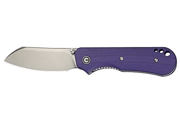 Picture of CIVIVI KNIFE CRABBY 2.7" G-10 PURPLE STONEWASH LINER LOCK C240552