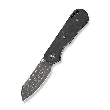 Picture of CIVIVI Knives CIVIVI Crabby Thumb Stud Knife Shredded Carbon Fiber Handle C24055-DS1 C24055DS1
