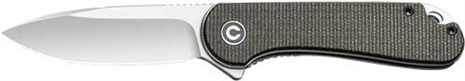 Picture of CIVIVI KNIFE ELEMENTUM 2.96" GREEN MICARTA/SATIN D2 LNR LCK C907T