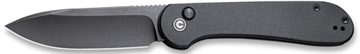 Picture of CIVIVI KNIFE ELEMENTUM 3.47" BLACK G-10/BLACK STONEWASH C2103A