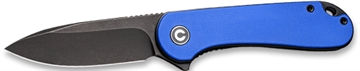 Picture of CIVIVI KNIFE ELEMENTUM 3.47" BLUE G-10/BLACK STONEWASH D2 C907X