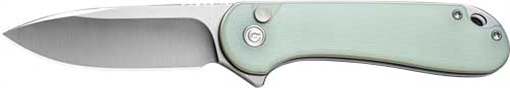 Picture of Civivi Knives C18062P-2 Elementum II EDC 2.96" Folding Drop Point Plain Satin Nitro-V Steel Blade, Natural G10 Handle C18062P-2 C18062P2