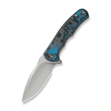 Picture of CIVIVI Knives CIVIVI Mini Praxis Flipper Knife Arctic Storm Fat Carbon Fiber Handle C18026CB-1 C18026CB1