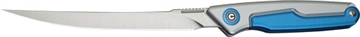 Picture of CIVIVI KNIFE SHAWKA 5.81" SILVER BLUE FOLDING FILLET KNF C22029B2