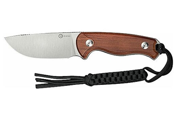 Picture of CIVIVI KNIFE TIMBERBARK 3.2" FIXED GUIBOURTIA WOOD/SATIN C230944