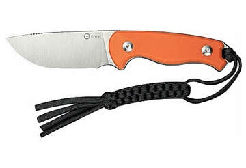 Picture of CIVIVI KNIFE TIMBERBARK 3.2" FIXED ORANGE/SATIN G10 STNWASH C230942