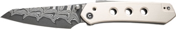 Picture of CIVIVI KNIFE VISION FG 3" IVORY DAMASCUS BLADE CLAM PACK C22036DS1CP