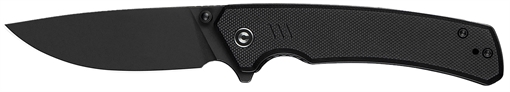 Picture of Civivi Knives Merit 3.28" Folding Drop Point Plain Black Stonewashed 14C28N Steel Blade, Black Textured G10 Handle C24012-1