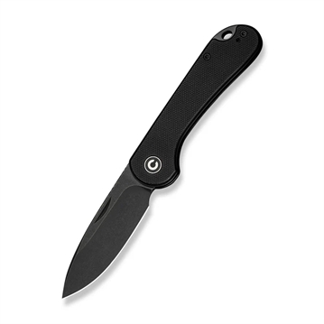Picture of CIVIVI Knives CIVIVI Elementum Slip Joint Knife Black G10 Handle (2.96"" Black Stonewashed 14C28N Blade) C18062AJ-1