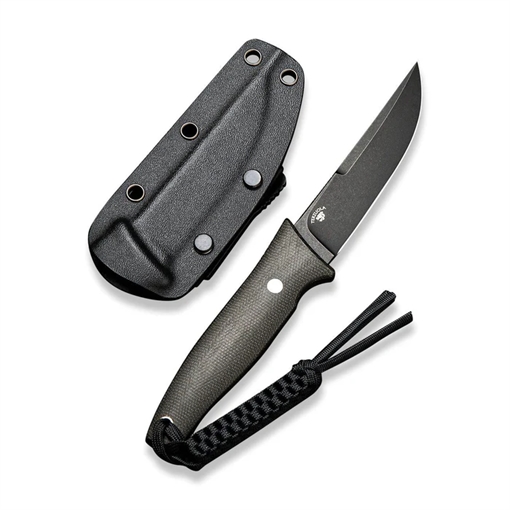 Picture of CIVIVI Knives CIVIVI Tamashii Fixed Blade Knife Micarta Handle (4.07"" D2 Blade) C19046-4