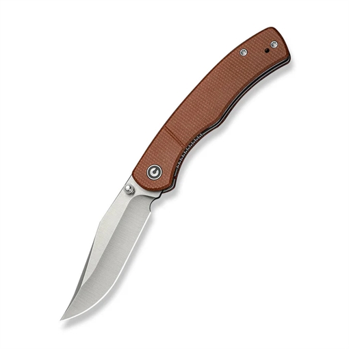Picture of CIVIVI Knives CIVIVI Clingman Front Flipper & Thumb Stud Knife Micarta Handle (2.99"" Nitro-V Blade) C23065-3
