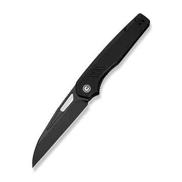 Picture of CIVIVI Knives Guile Front Flipper & Thumb Hole Knife Black G10 Handle CIV-C24062B-1
