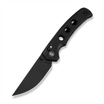 Picture of CIVIVI Knives Noctis Thumb Stud & Crossbar Lock Knife Black G10 Handle (2.98"" Black Stonewashed Nitro-V Blade) C24020C-1 724065716033