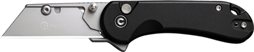 Picture of CIVIVI UTILITY KNIFE ELEMENTUM 2.26" BLACK W/3 EB CLAM PACK C23039B1CP