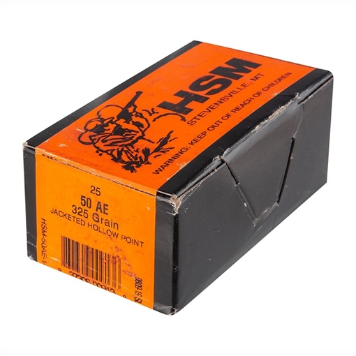 Picture of Hsm Ammunition 50 ACTION EXPRESS 325GR HOLLOW POINT 25/BOX HSM-50AE-1-N