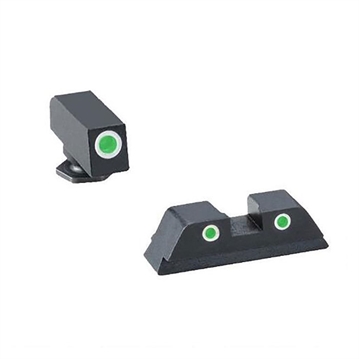 Picture of Ameriglo GREEN/GREEN SIGHT SET FOR GLOCK SMALL FRAME GL-113
