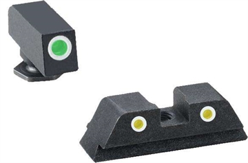 Picture of Ameriglo YELLOW/GREEN SIGHT SET FOR GLOCK SMALL FRAME GL-115