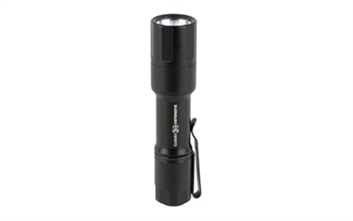 Picture of Cloud Defensive MCH, Mission Configurable Handheld, High Candela, Flashlight, Accepts 18650 and CR123A Batteries, 1100 Lumens, Single Output, Aluminum, Anodized Finish, Black, Includes 18650 Battery, Charging and Pocket Clip MCH 2.0-HC-DF-P-650 BLK CD2007HCDFP650BLK