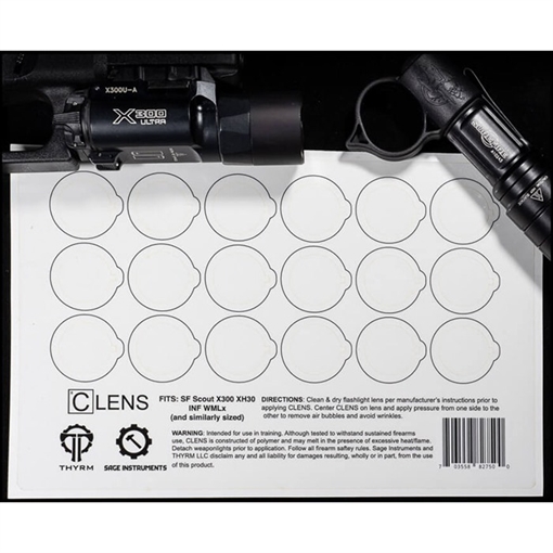 Picture of CLENS LENS PROTECTION FOR FLASHLIGHTS AND WEAPON LIGHTS CLS18S