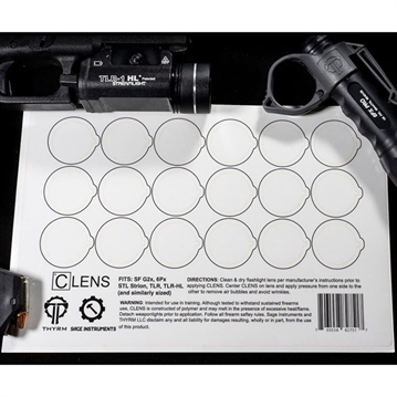 Picture of CLENS LENS PROTECTION FOR FLASHLIGHTS AND WEAPON LIGHTS CLS18M