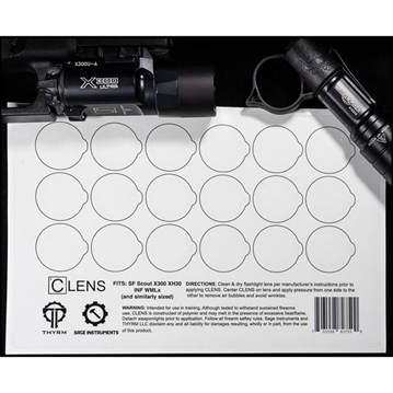 Picture of CLENS LENS PROTECTION FOR FLASHLIGHTS AND WEAPON LIGHTS CLS18S
