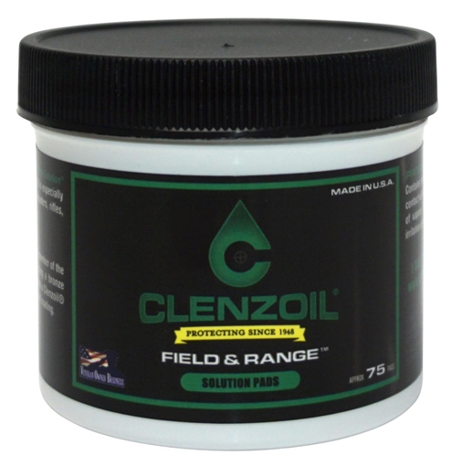 Picture of Clenzoil Field & Range Patch Kit .50 Cal/12 Gauge Cotton Wipes 75 Per Pkg 2014